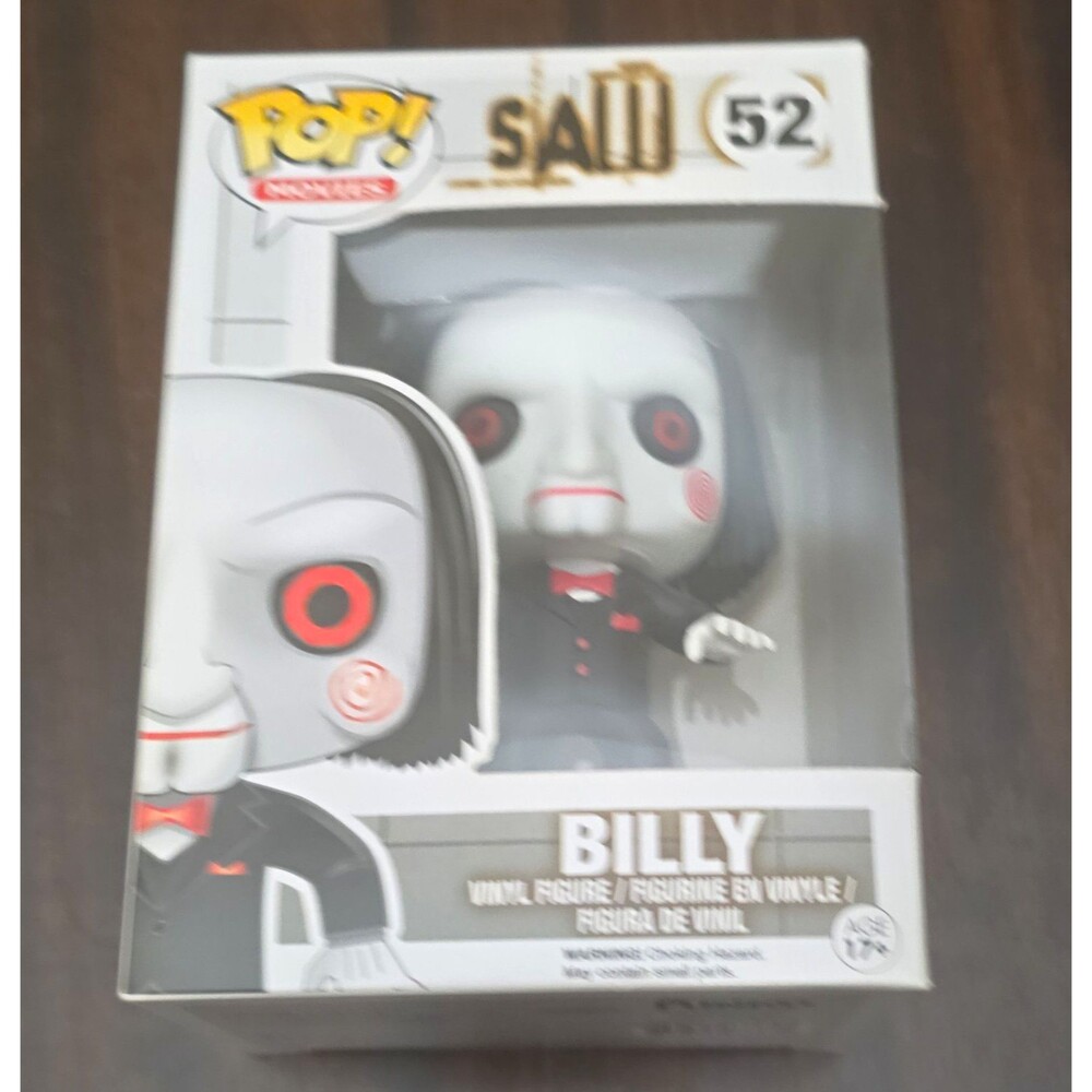Funko Pop! Movies: Saw - Billy Vinyl Figure #52 With Protector